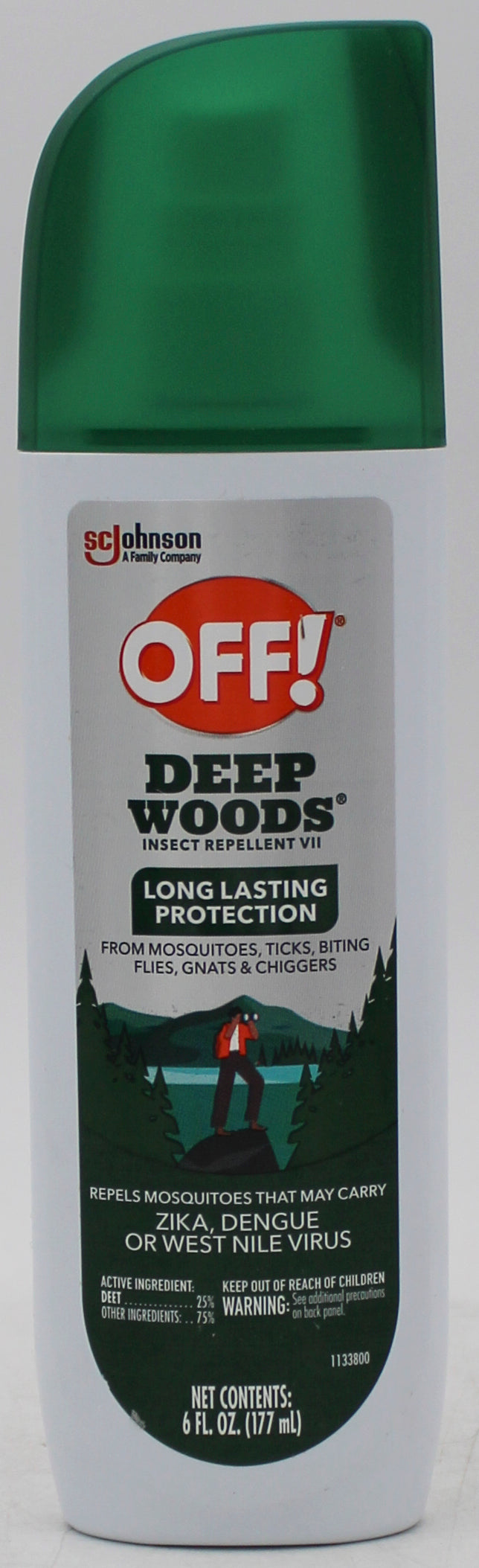 OFF DRY DEEP WOODS INSECT REPELLENT SPRITZ 6oz US