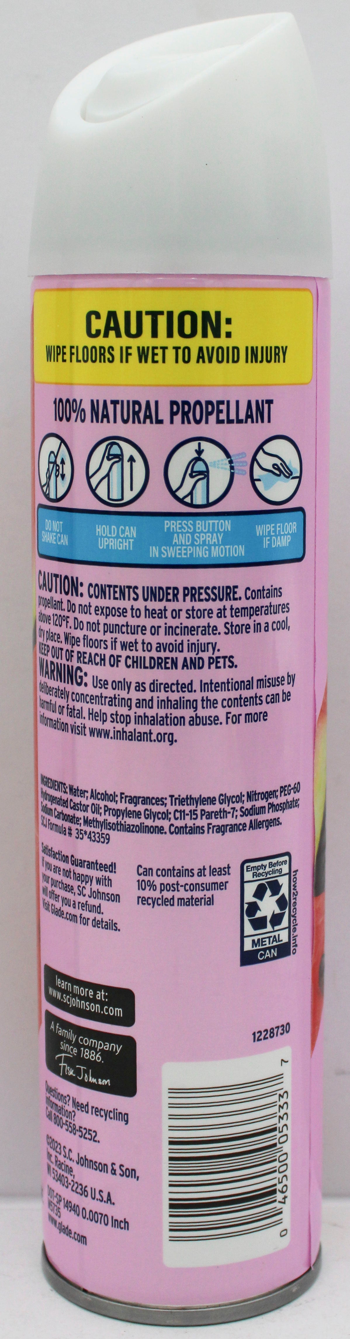 GLADE AEROSOL SPRAY WONDER MELON 8.0oz US