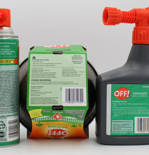 OFF BACKYARD PERIMETER/FOGGER/CANDLE MIXED HALF PALLET