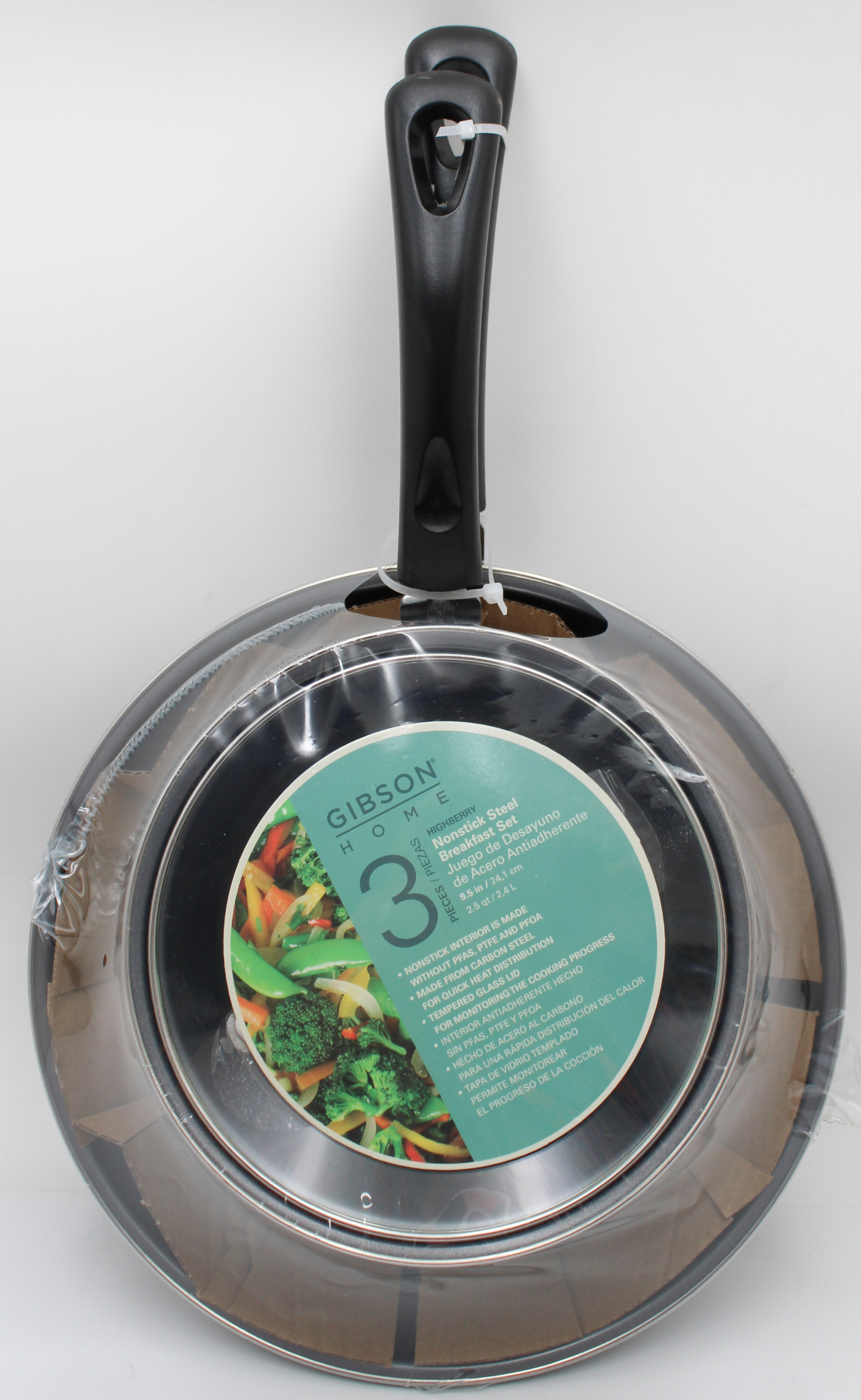 3PC GIBSON COOKWARE SET NI