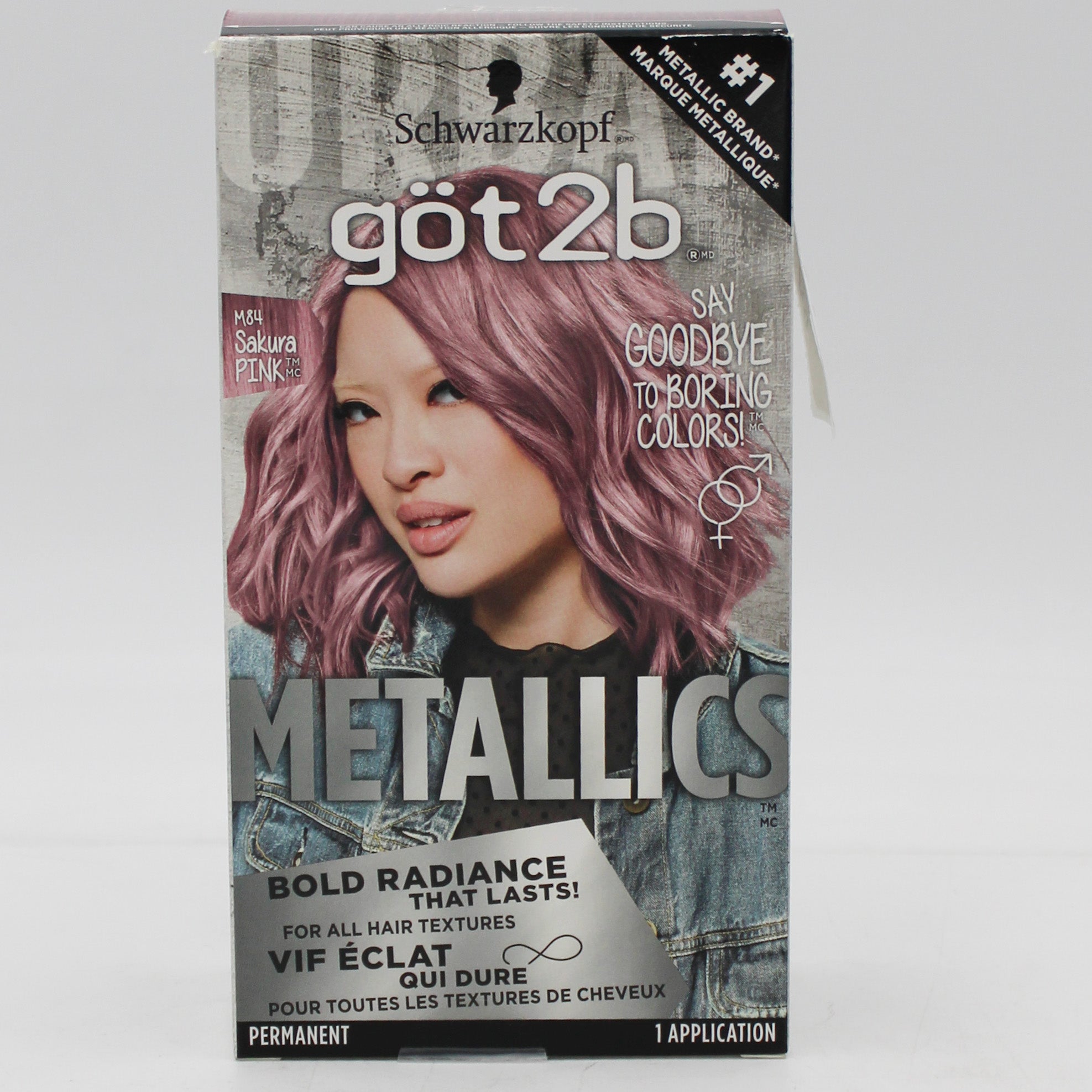 GOT2B COLOR METALLICS M84 SAKURA PINK 2oz
