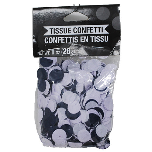 CONFETTI TISSUE-NAVY/LAVENDER-1oz