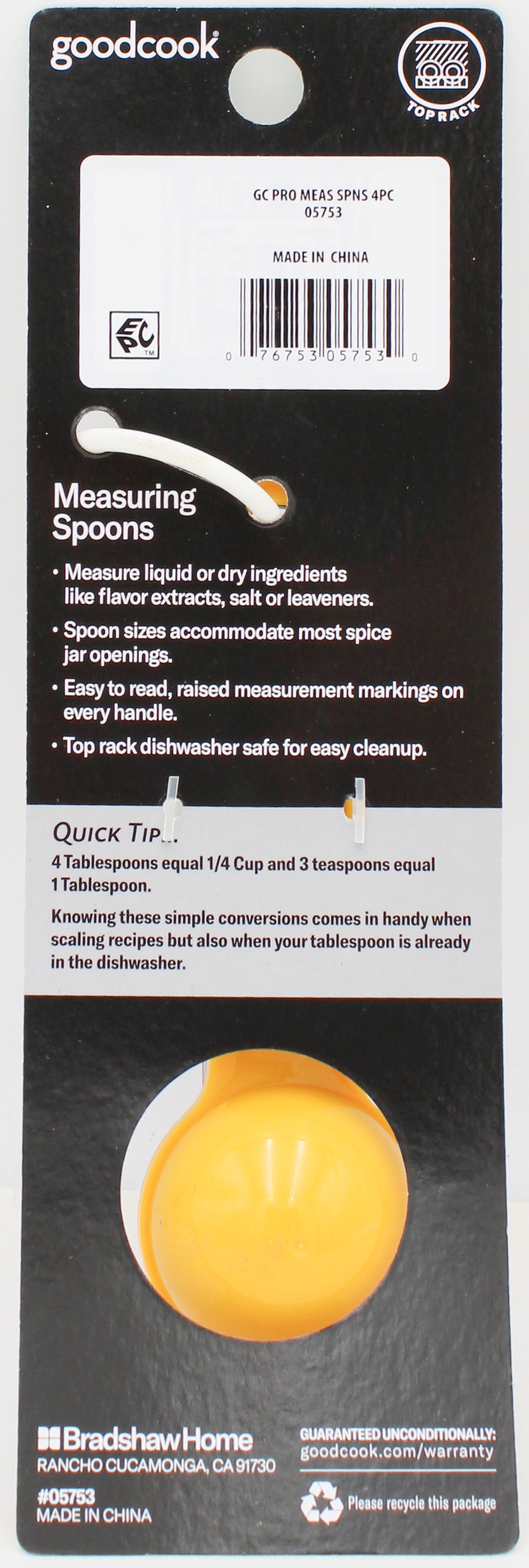 4PC MEASURING SPOONS