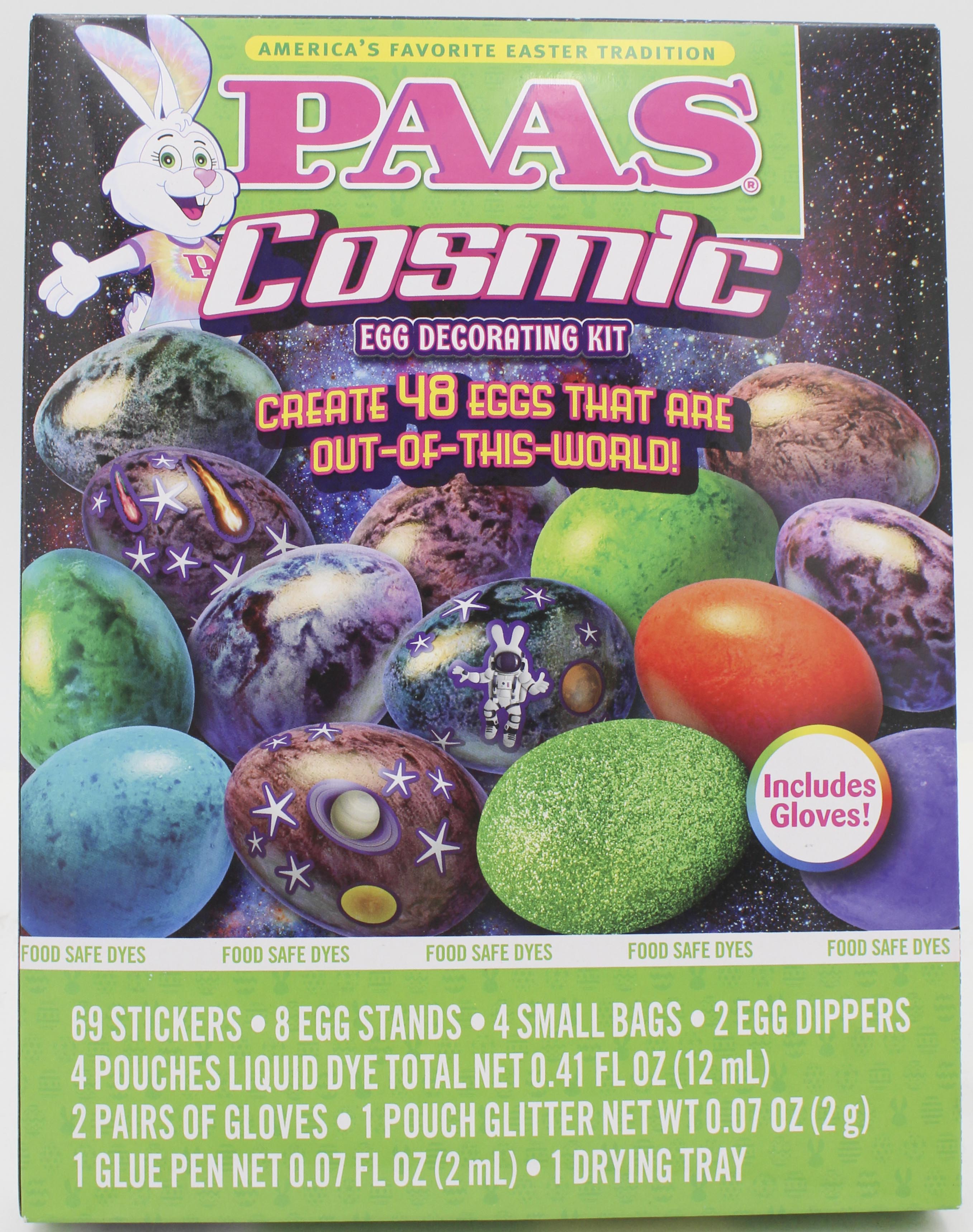 PAAS COSMIC EGG DECORATING KIT SHELF TRAY