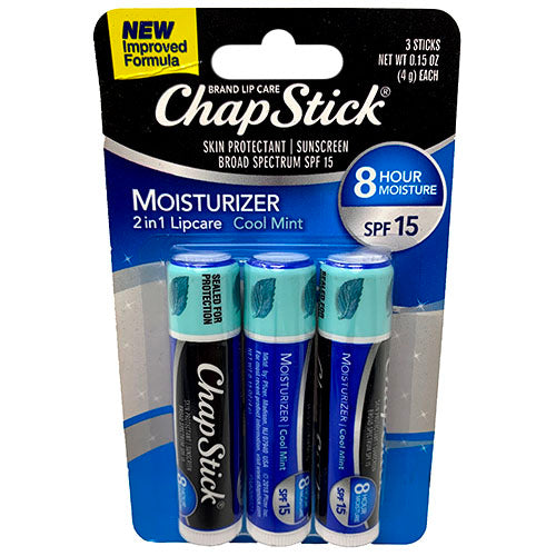 CHAPSTICK .15oz/3PK(10/21)MINT/NI.