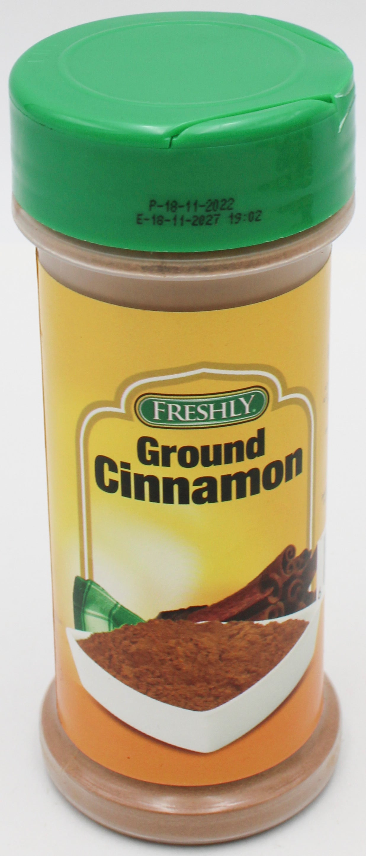 FRESHLY GROUND CINNAMON 2.5 Oz BB 11/18/27