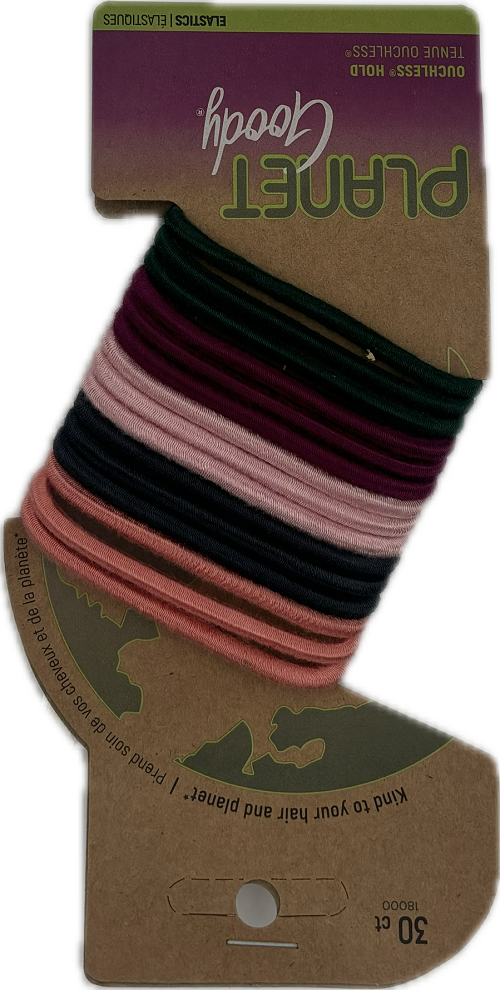 PLANET GOODY OUCHLESS HOLD ELASTICS MIXED 30CT NI