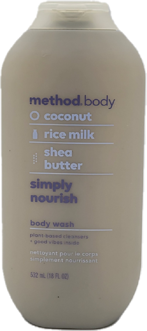 METHOD BODY WASH SIMPLY NOURISH 18oz NA