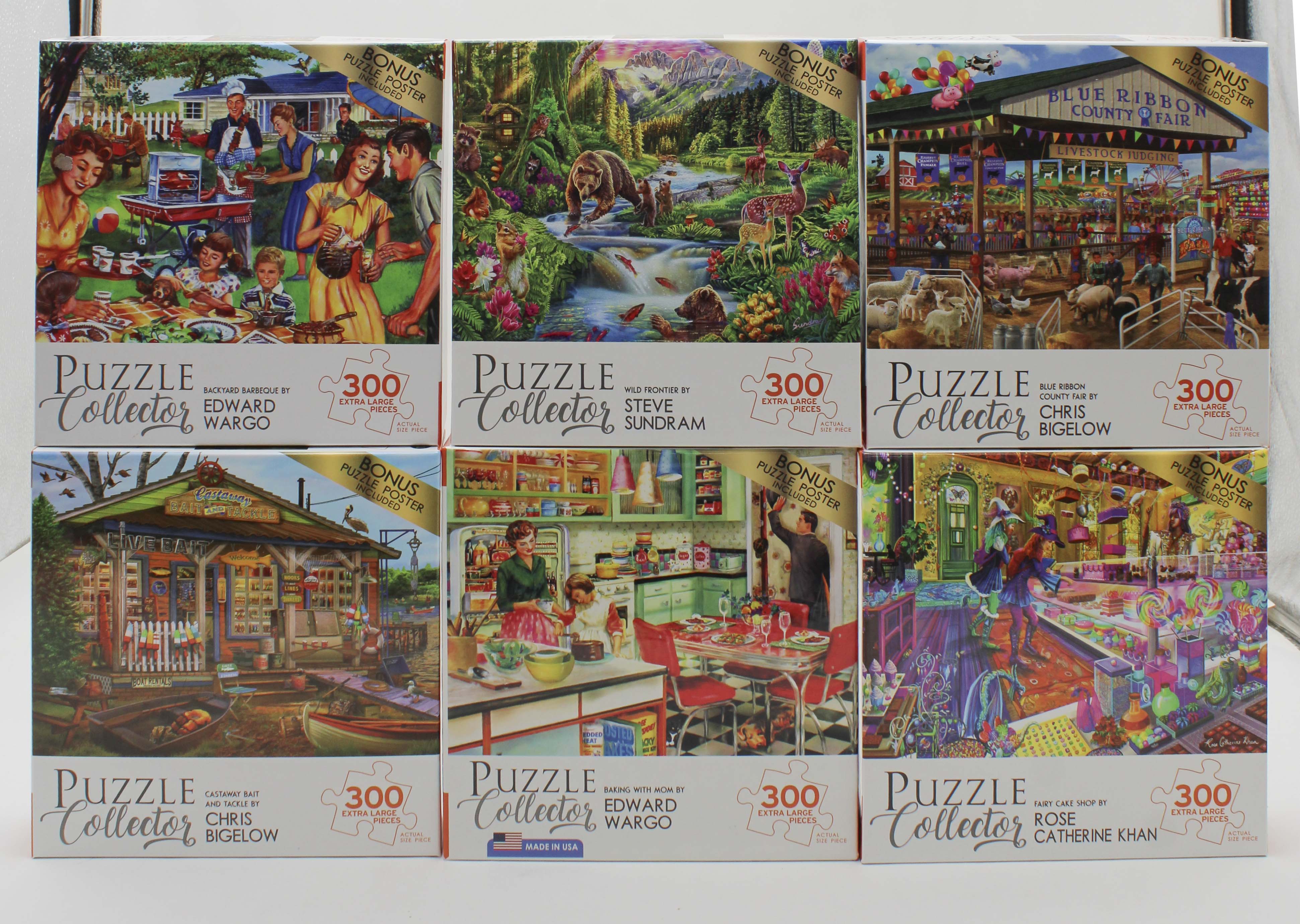 PUZZLE COLLECTOR 300PC ASST