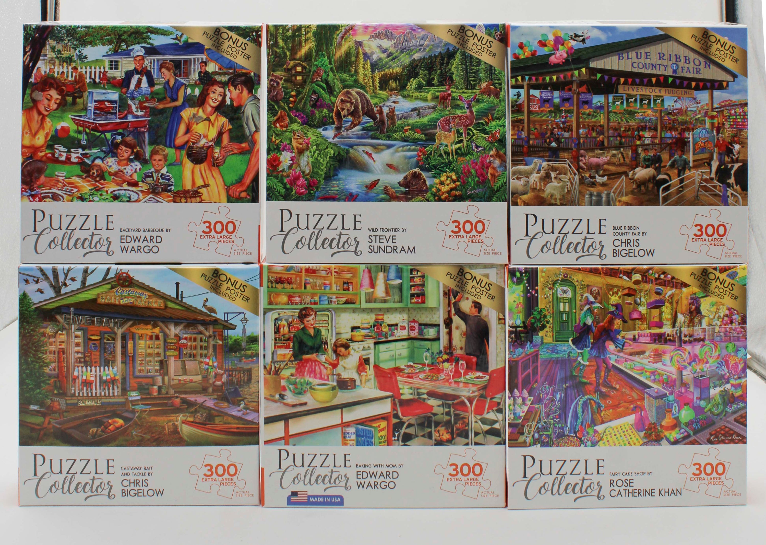 PUZZLE COLLECTOR 300PC ASST