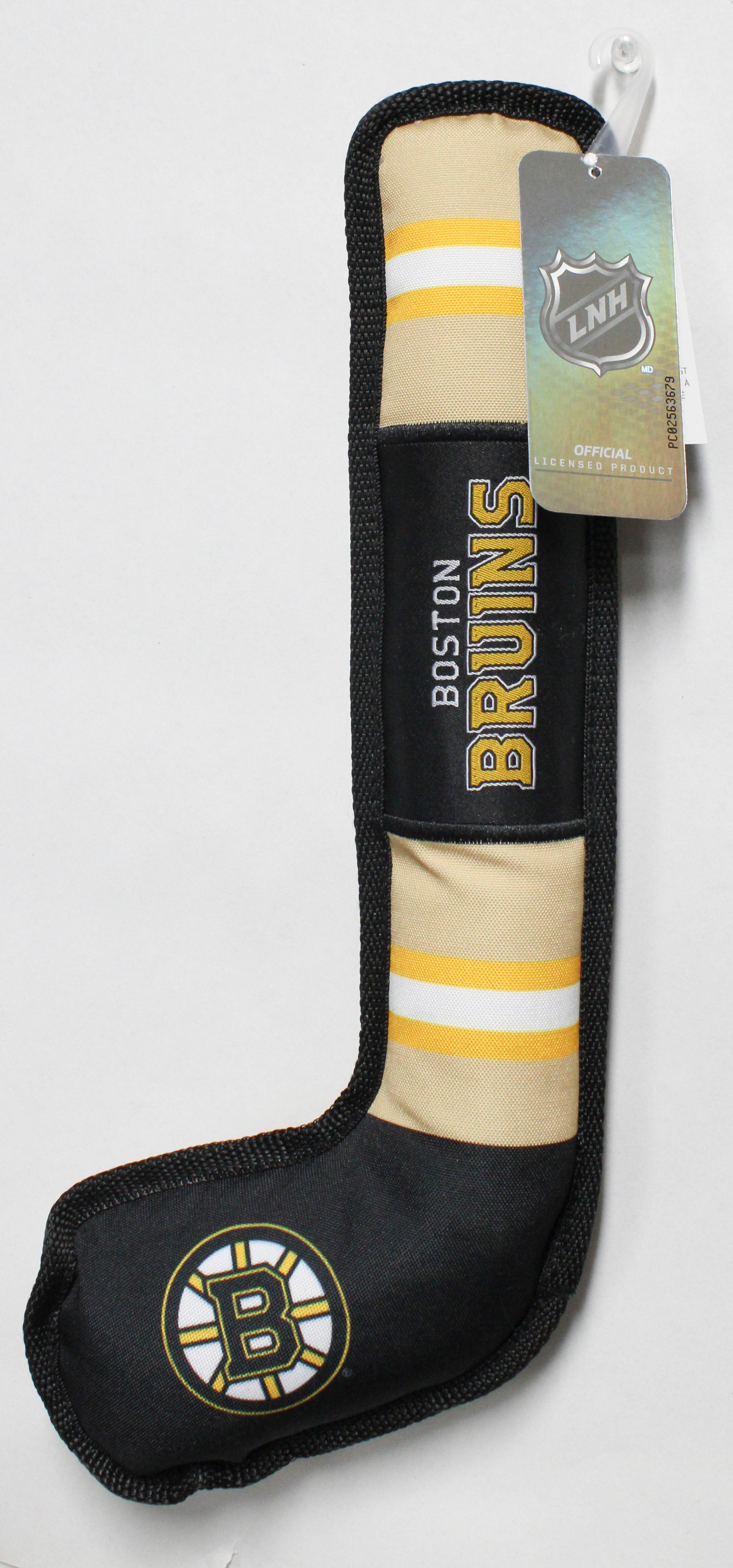 NHL  BOSTON BRUINS HOCKEY STICK DOG TOY NI