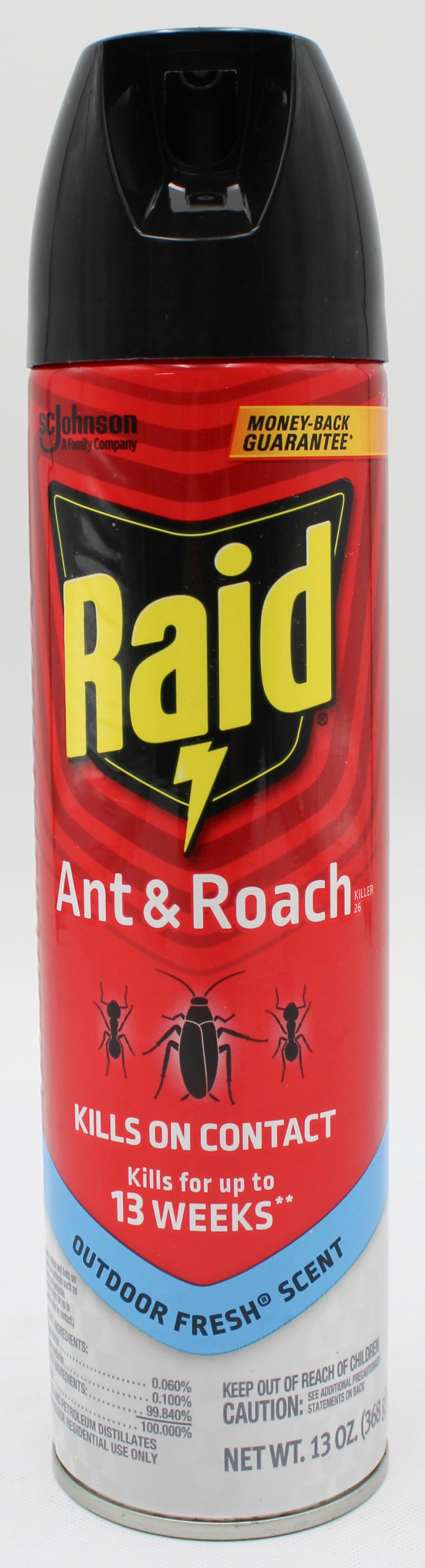 RAID ANT & ROACH KILLER OUTDOOR FRESH 13oz US