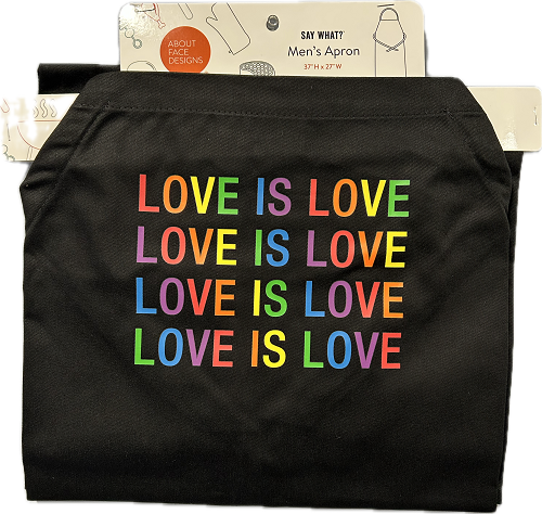 LOVE IS LOVE APRON