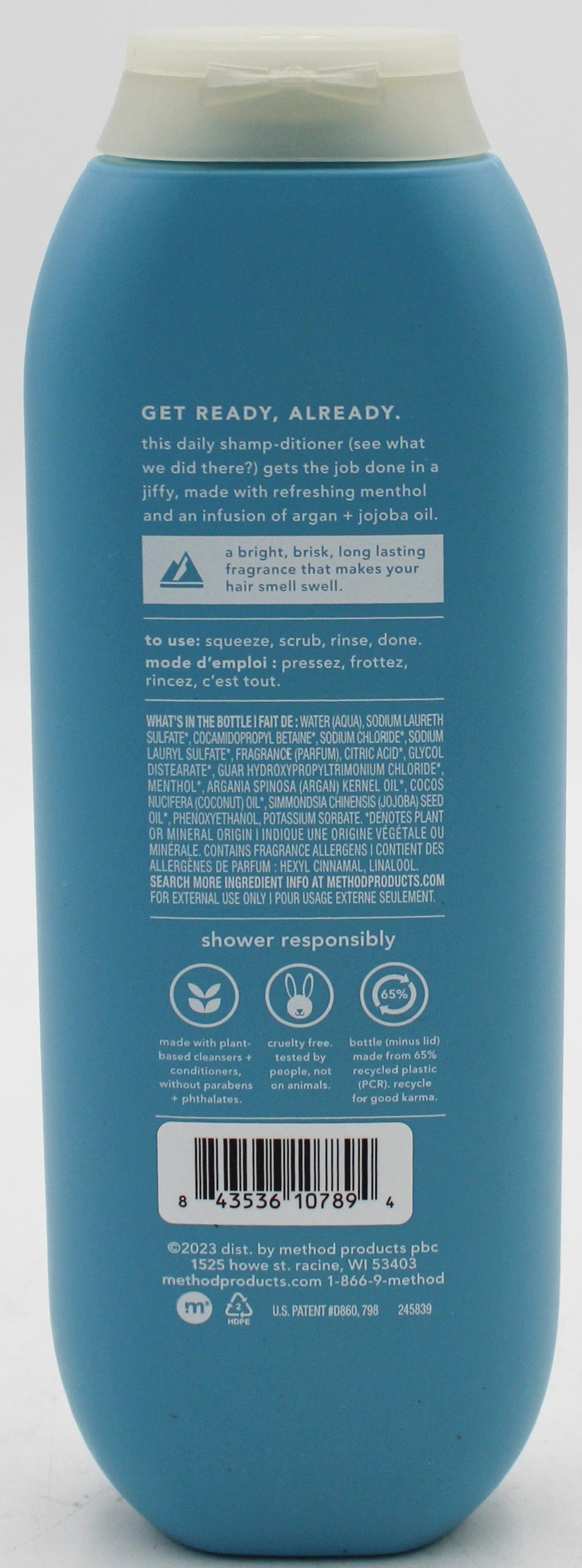 SP METHOD MEN 2 IN 1 SHAMPOO + CONDITIONER 14oz GLACIER + GRANITE