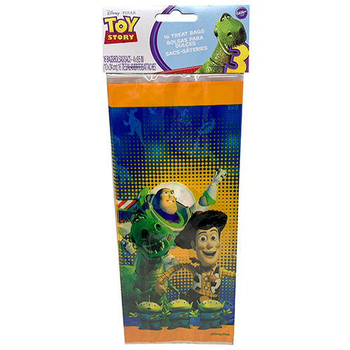 TREAT BAGS 4x9.5"/16CT-TOY STORY.