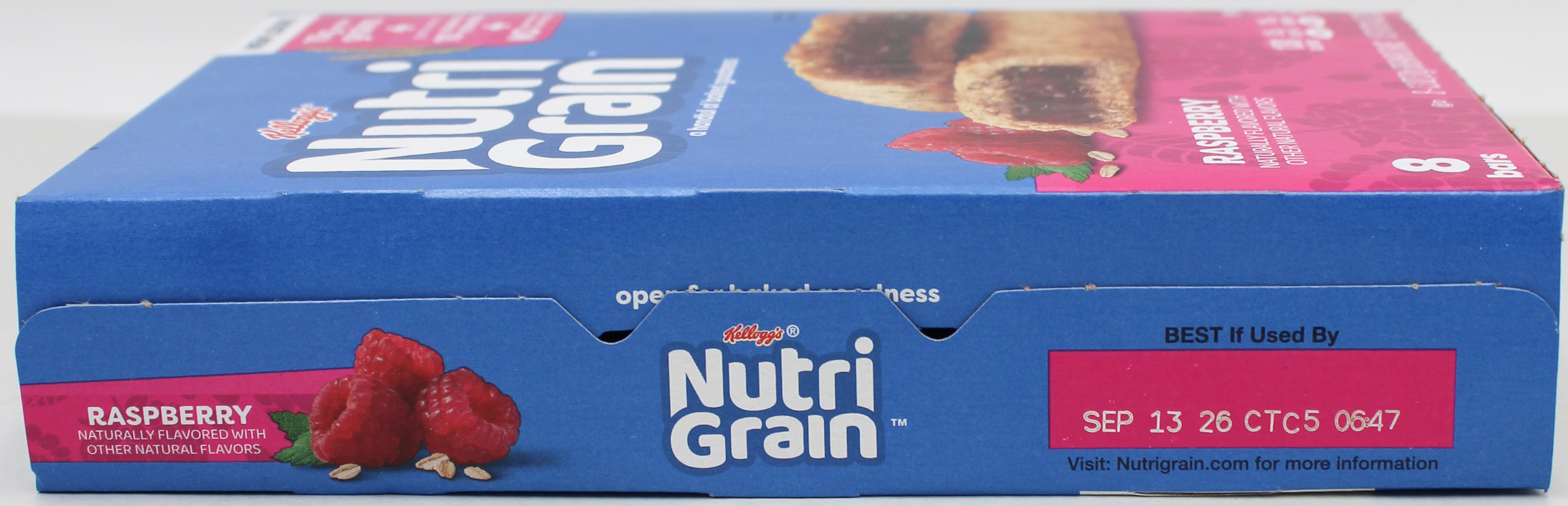 Nutri-Grain Raspberry Bar 8-Pack 10.4oz Wholesale