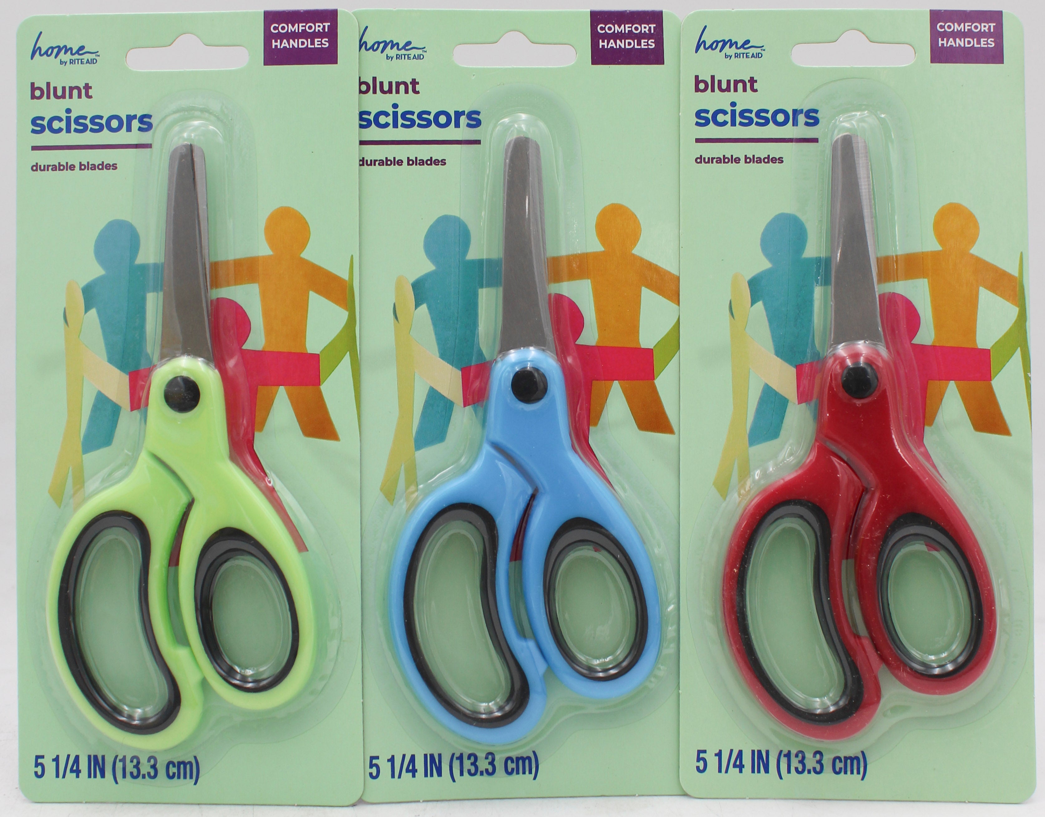 RITE AID 5 1/4IN BLUNT TIP KIDS SCISSORS