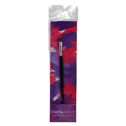 COASTAL SCENTS ANGLED LINER BRUSH-LARGE/NATURAL
