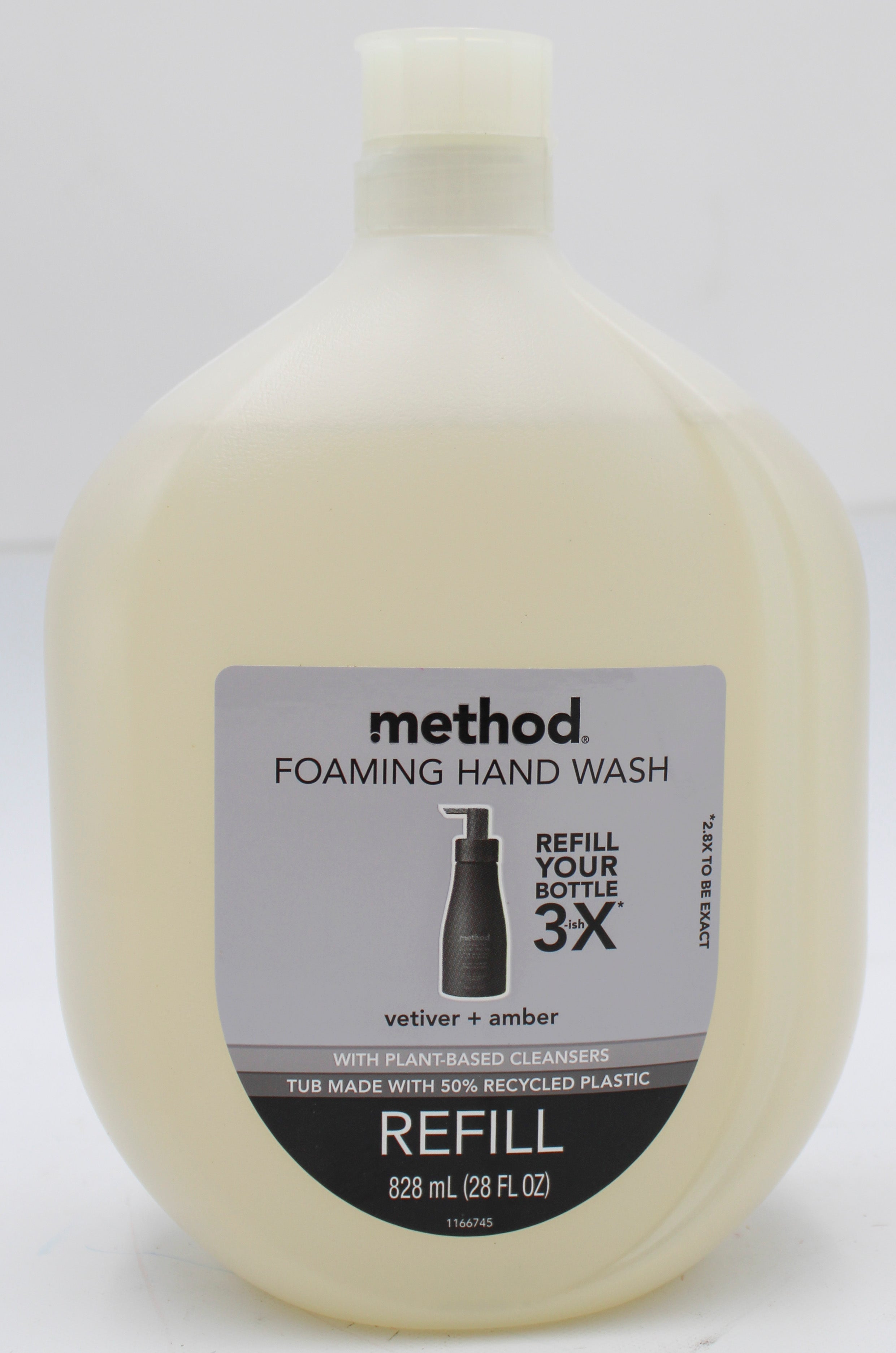 Method Foaming Hand Wash Refill Vetiver & Amber 28oz