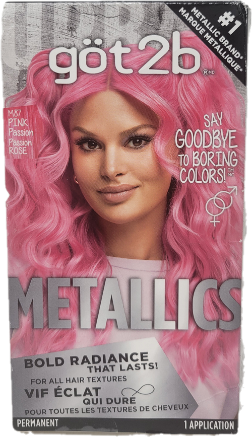 SP GOT 2B COLOR M87 PINK PASSION METALLICS PERMANENT
