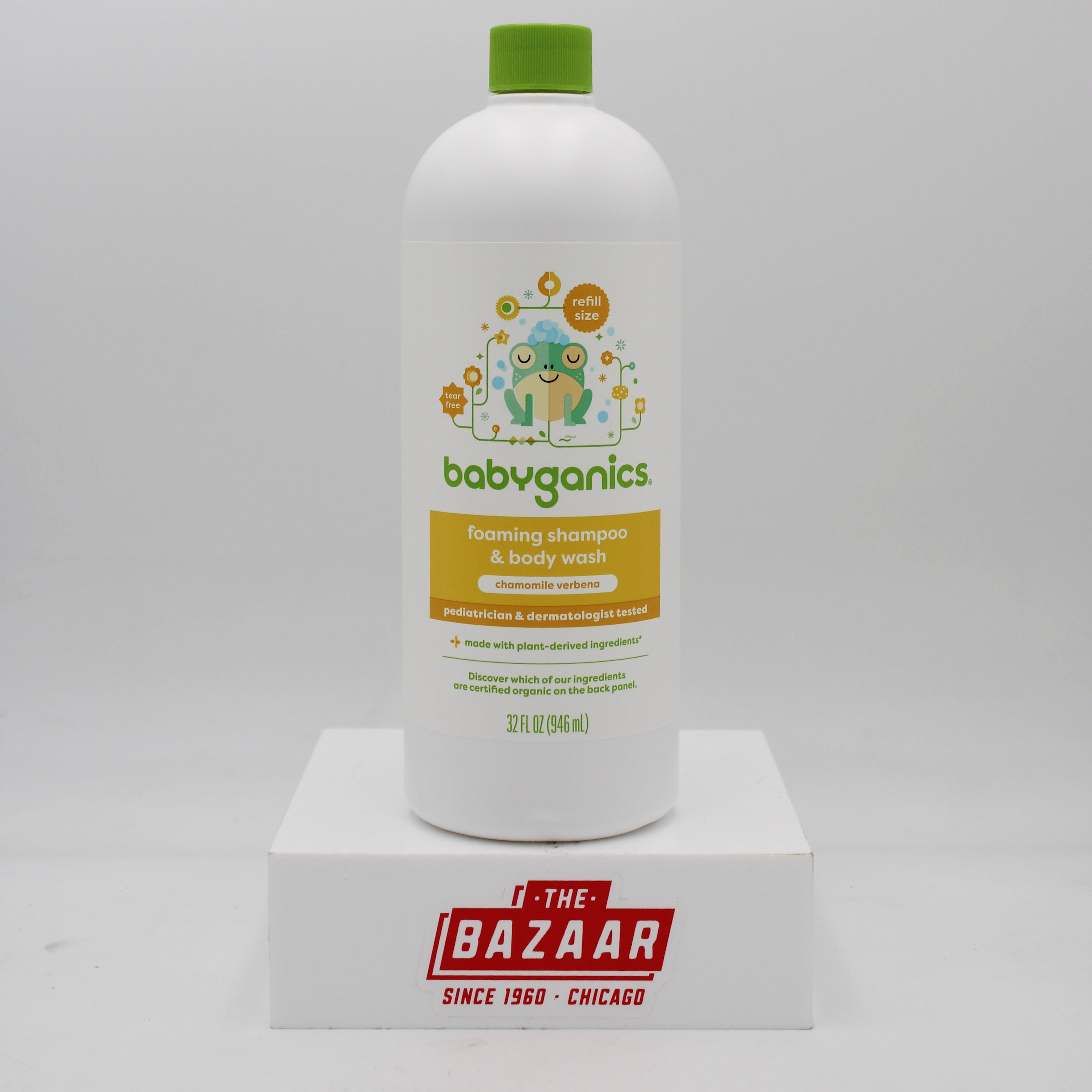 BABYGANICS SHAMPOO BODY WASH REFILL CHAMOMILE VERBENA 32oz US
