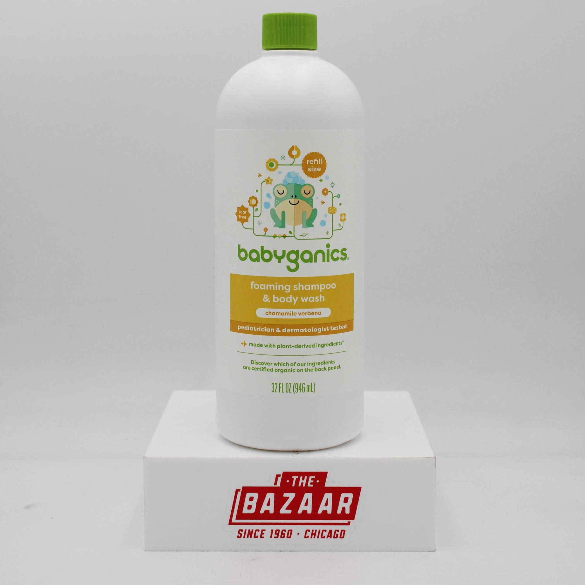 BABYGANICS SHAMPOO BODY WASH REFILL CHAMOMILE VERBENA 32oz US