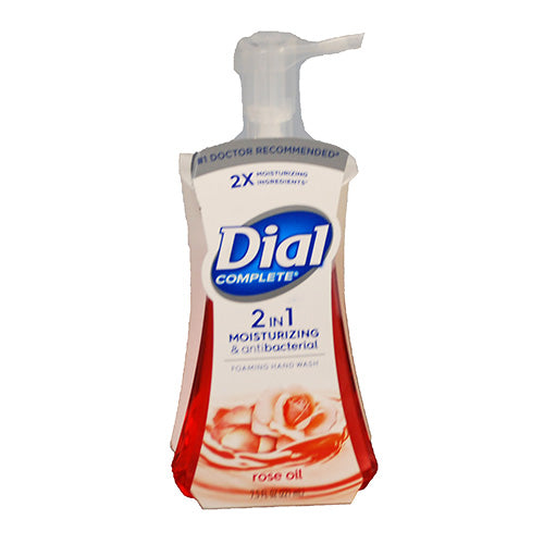 DIAL COMPLETE 2IN1 FOAMING HAND WASH 7.5OZ-ROSE OIL