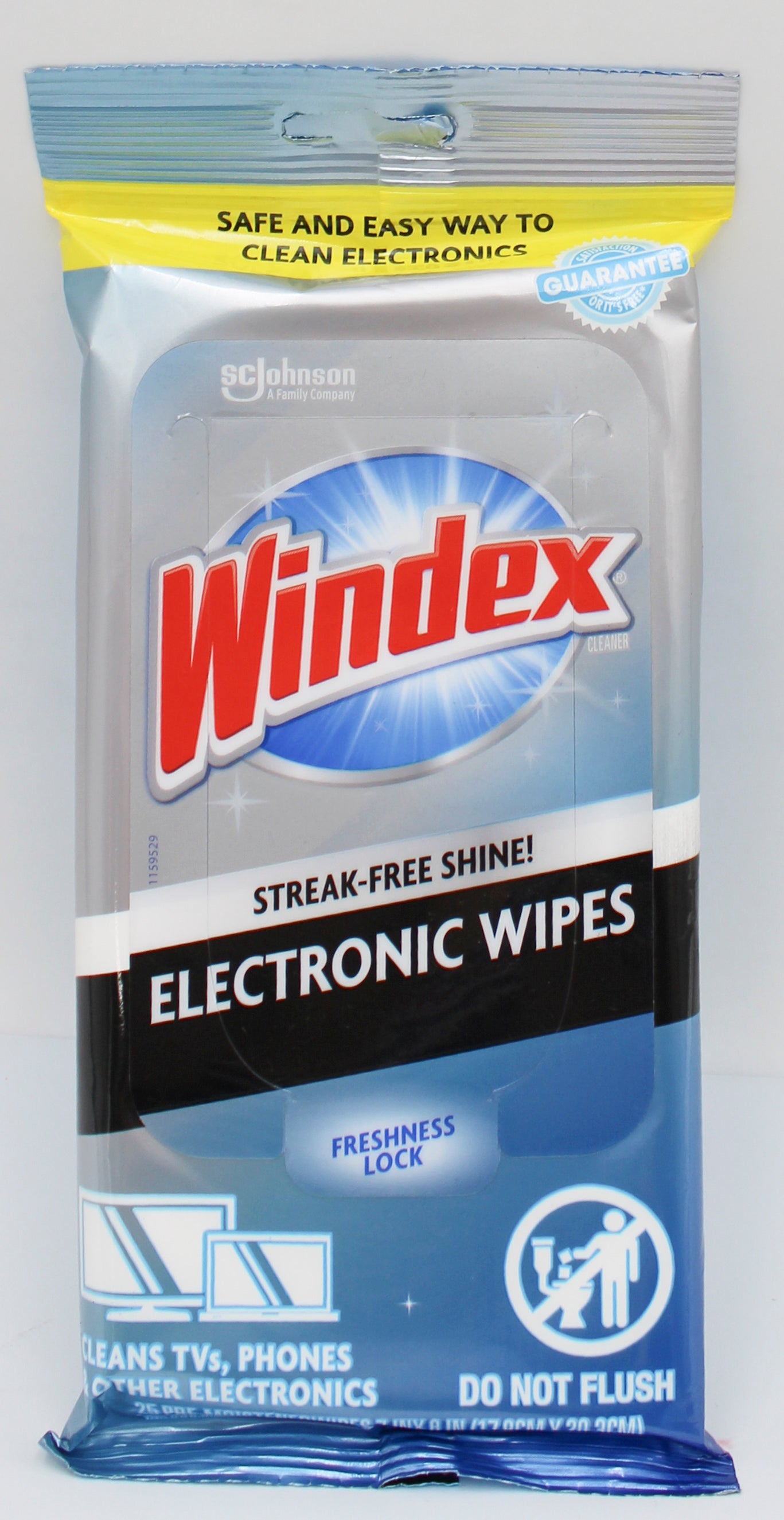 SP Windex Electronic Wipes 25ct Pack