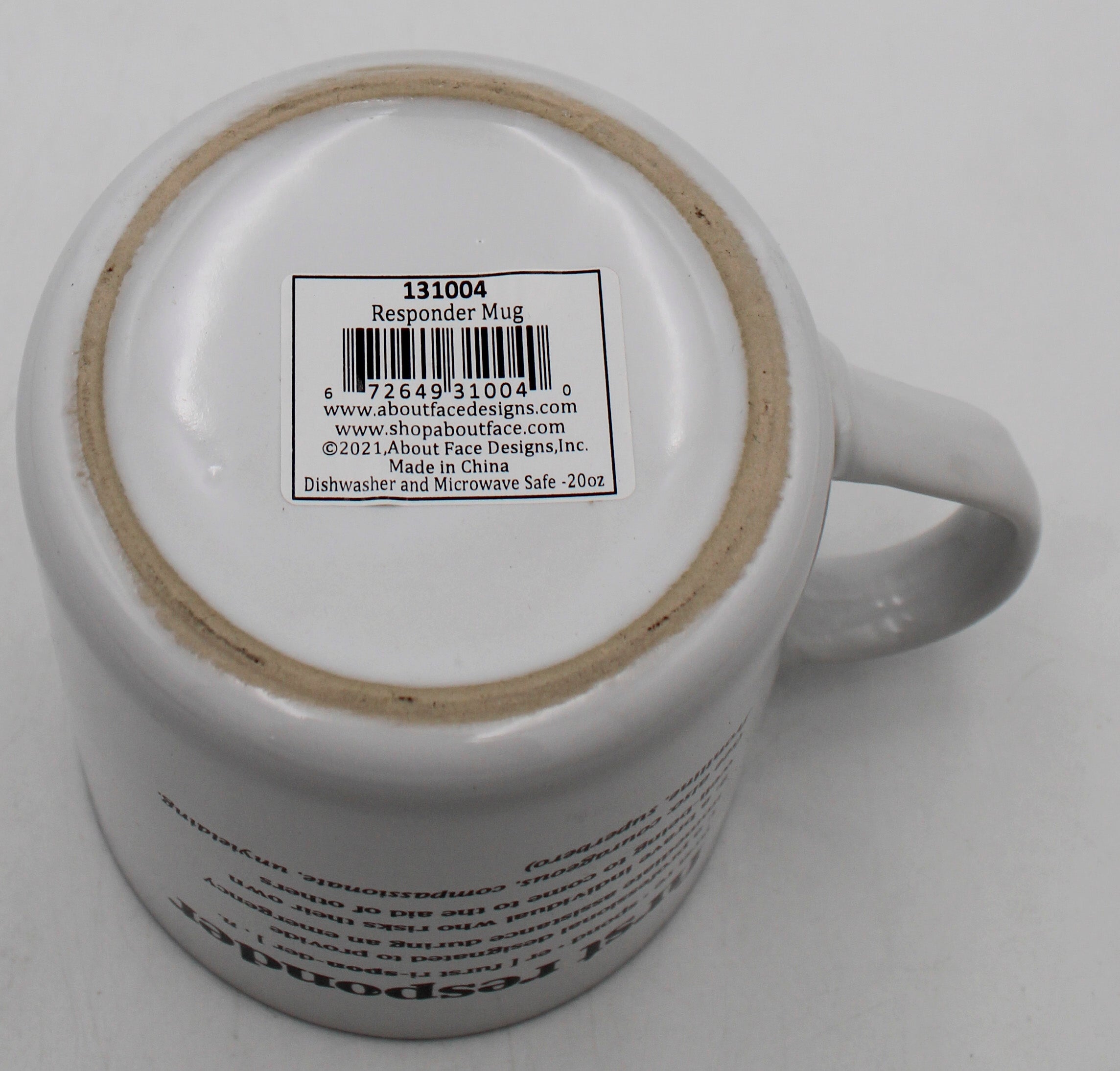 FIRST RESPONDER MUG 20OZ