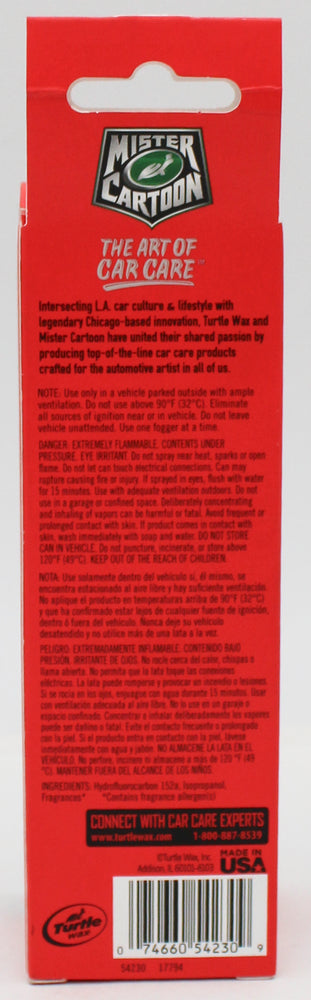 SP MISTER CARTOON SO FRESH ODOR ELIMINATING AUTO FOGGER 2oz STAY LUCKY