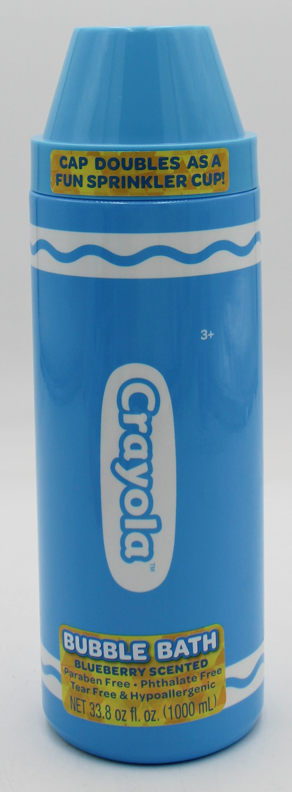 CRAYOLA RINSE AND POUR BUBBLE BATH 33.8oz - BLUE NI