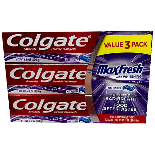 T/PASTE 6oz/3PK(2/22)MINT FUSION-NI