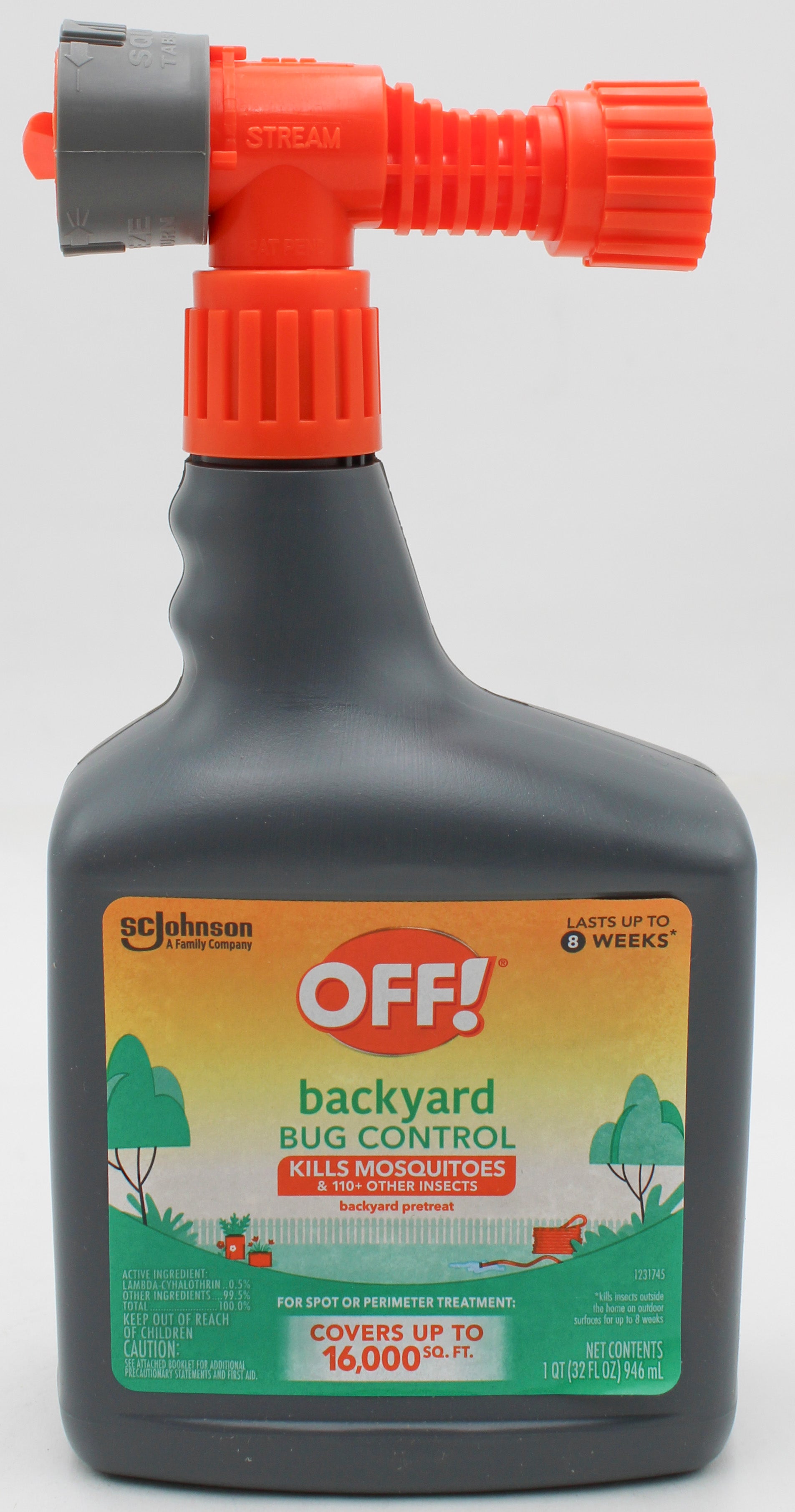OFF Bug Control Backyard Perimeter Treatment 32oz