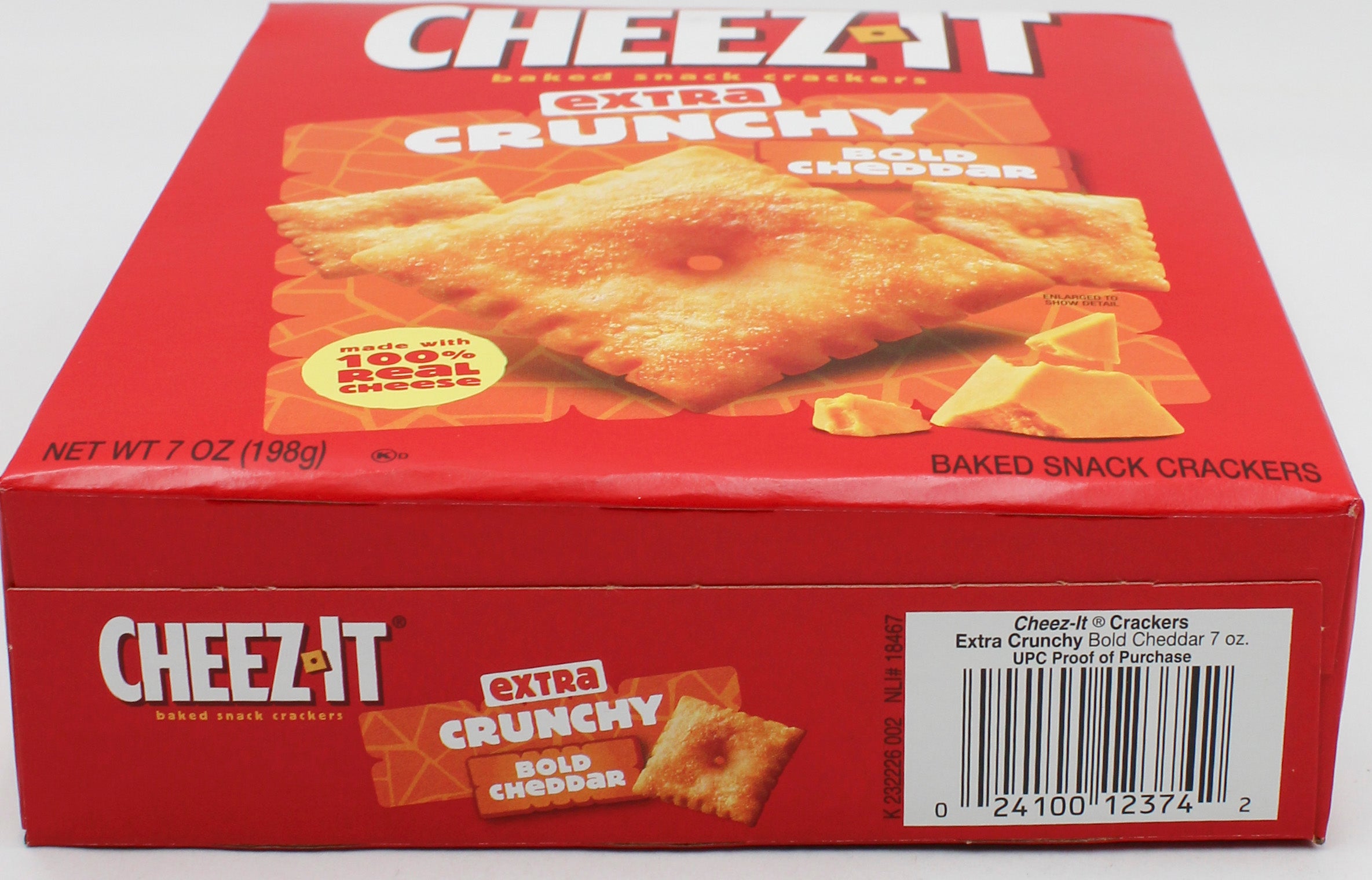 CHEEZ-IT EXTRA CRUNCHY BOLD CHEDDAR 7 Oz NI BB 8/18/26