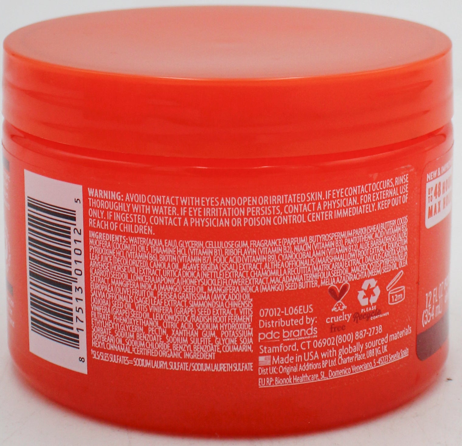 SP CANTU DEFINE & SHINE CUSTARD 12oz SHEA BUTTER NI