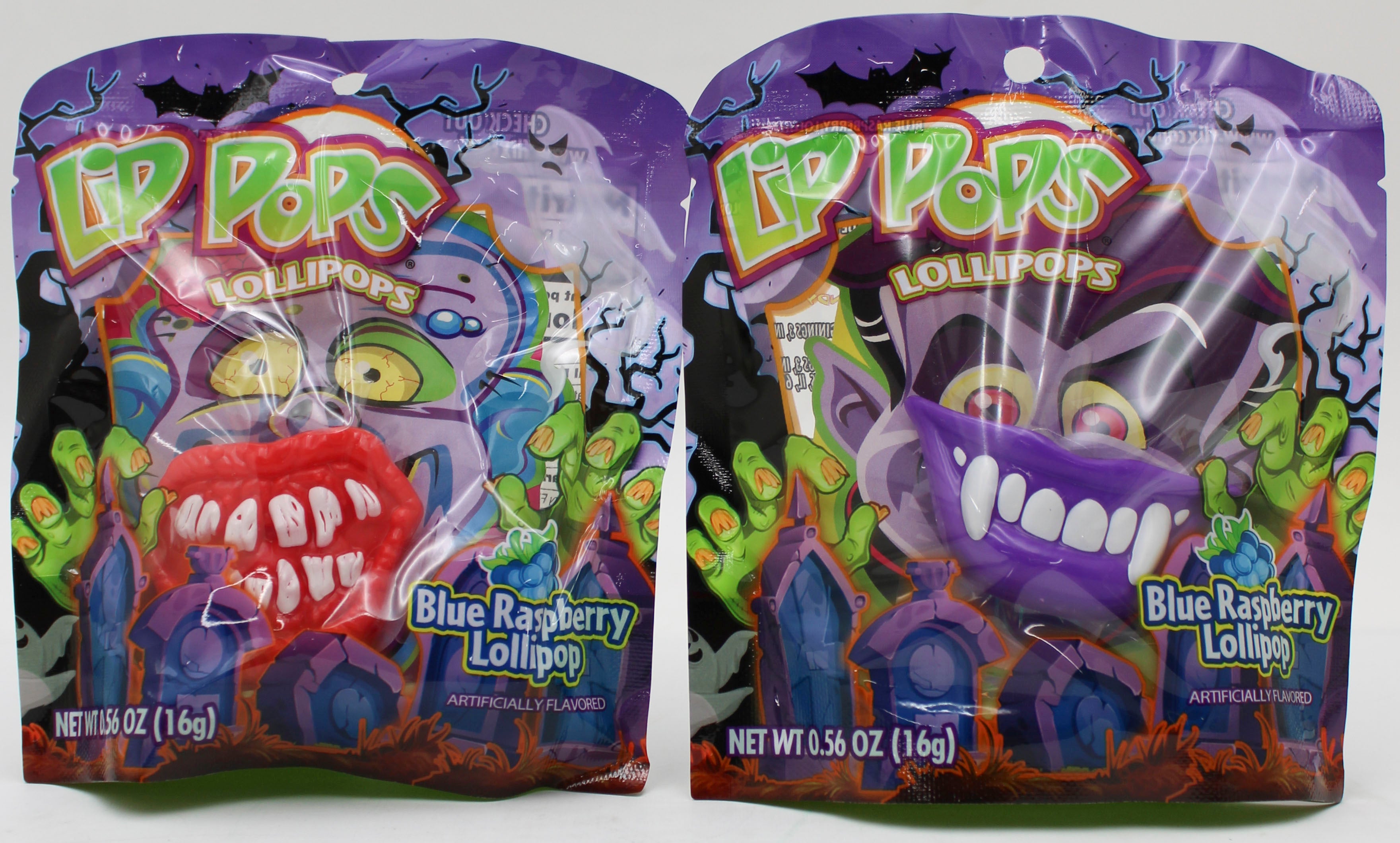 SPOOKY LIP POPS FLOOR DISPLAY 2/23/27