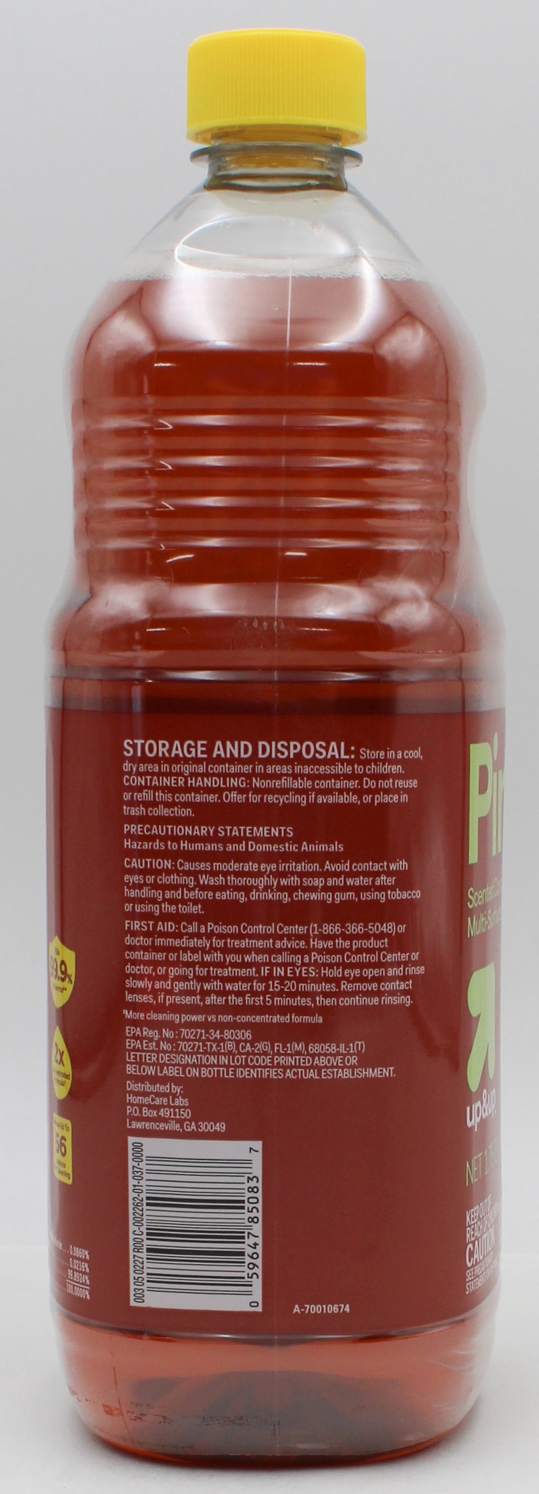 56OZ UP&UP MULTIPURPOSE CLEANER - PINE CONE NI