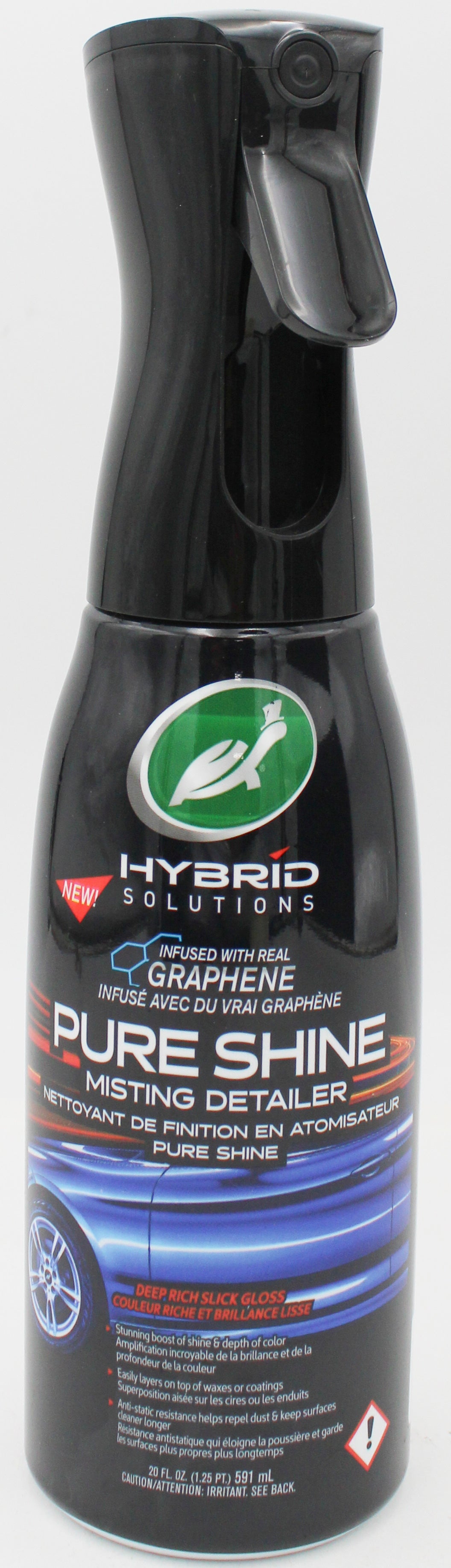 SP TURTLE WAX HYBRID SOLUTIONS PURE SHINE MISTING DETAILER 20oz