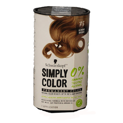 SP SCHWARZKOPF SIMPLY HAIR COLOR ALMOND BROWN