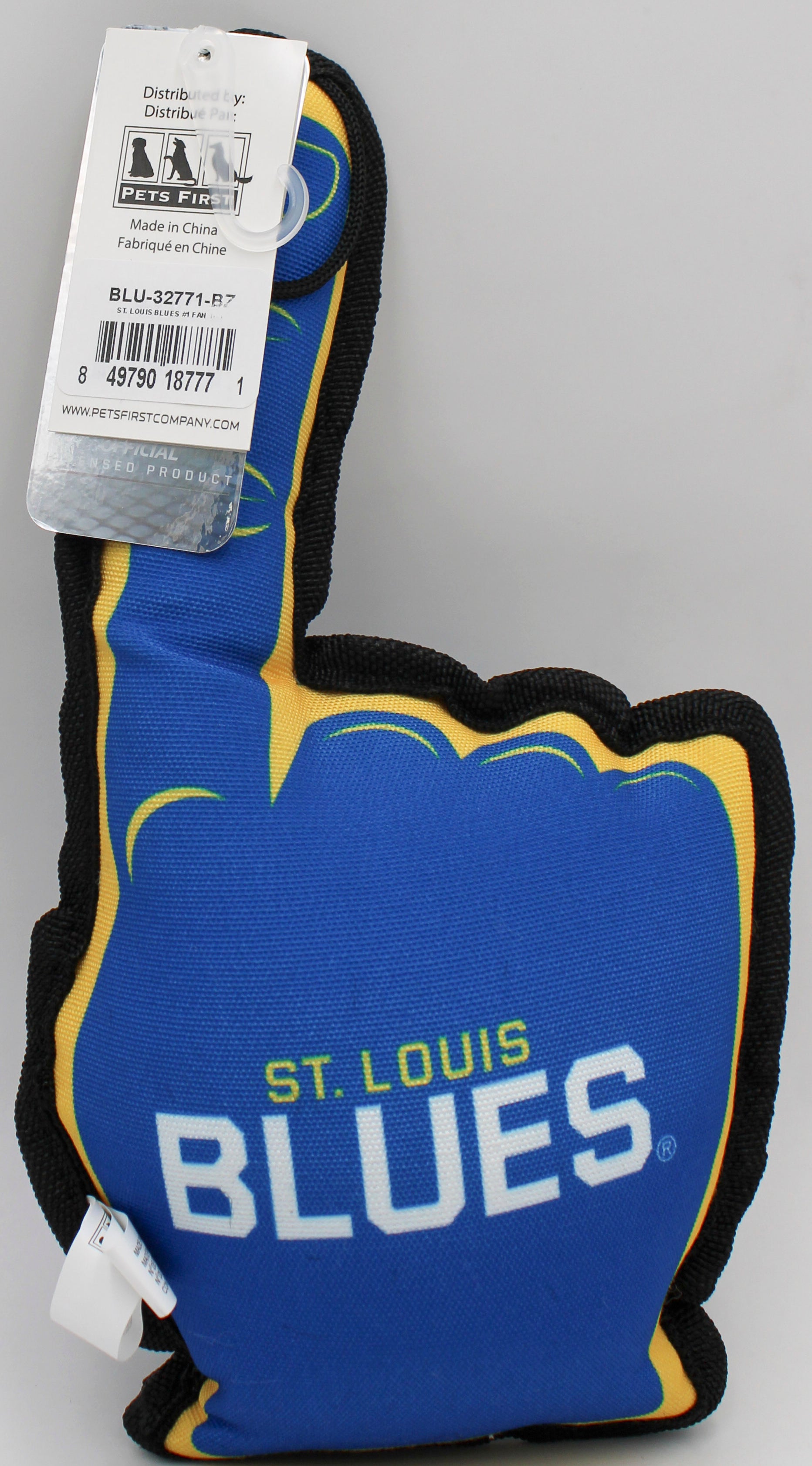 NHL  ST. LOUIS BLUES #1 FAN DOG TOY NI