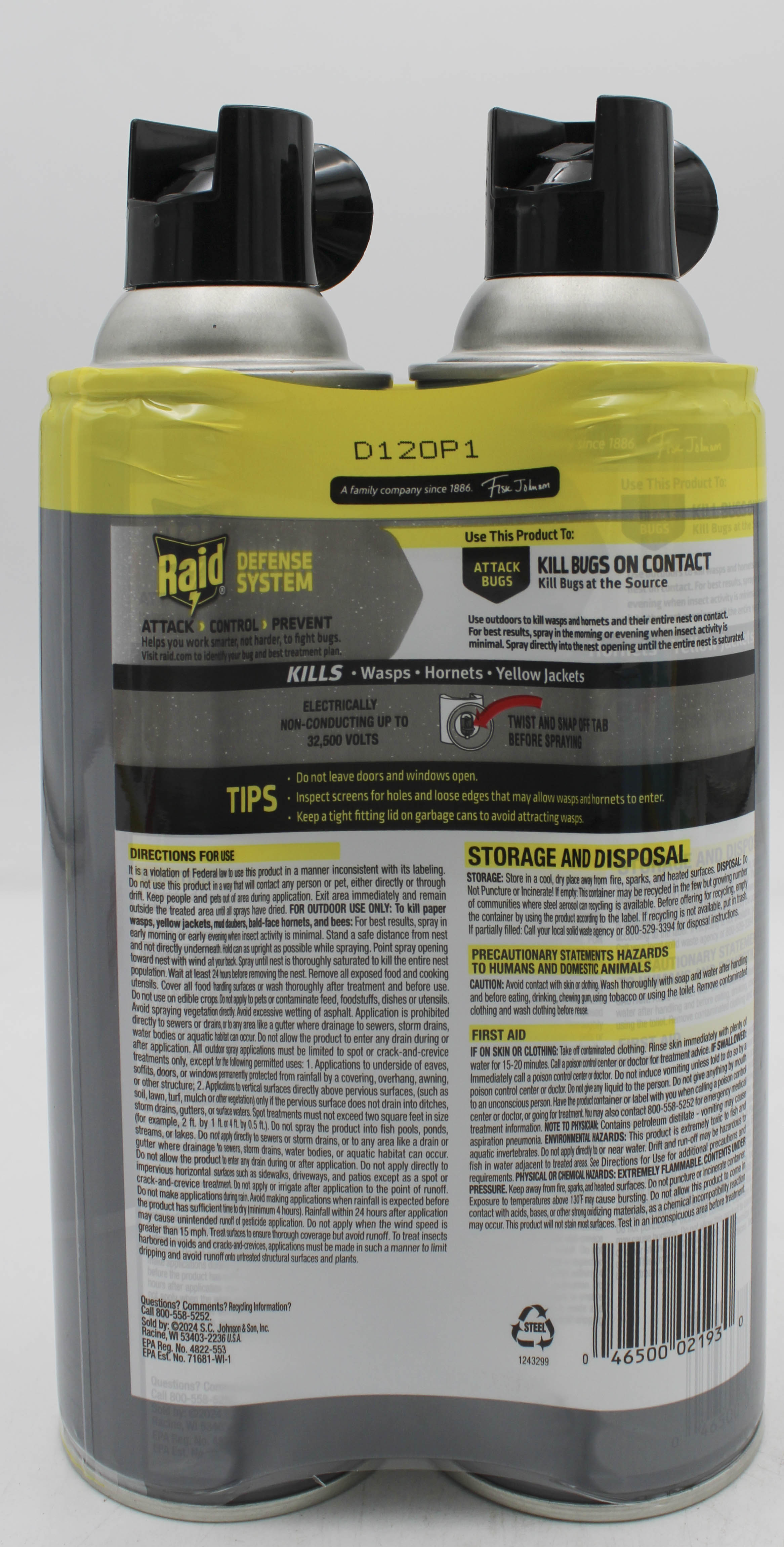 SP RAID WASP & HORNET 2PK 14oz-