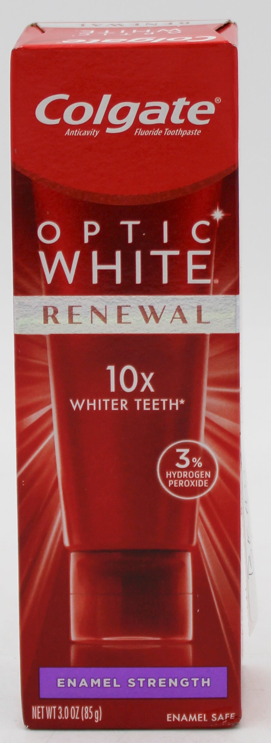 COLGATE OPTIC WHITE RENEWAL ENAMEL STRENGTH TOOTHPASTE 3oz NI