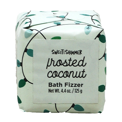 SWEET & SHIMMER BATH FIZZER 4.4OZ FROSTED COCONUT(PP4.99)