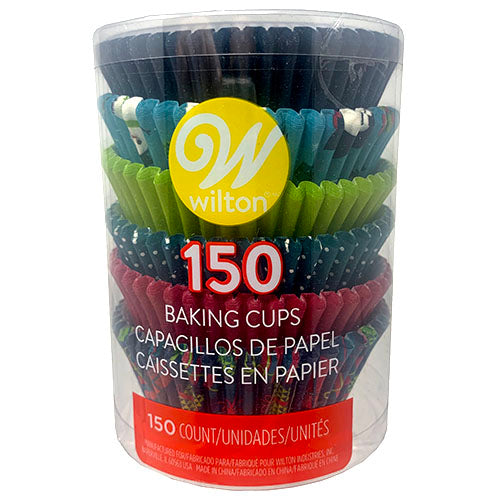 WILTON BAKING CUPS 150CT-ASST COLOR