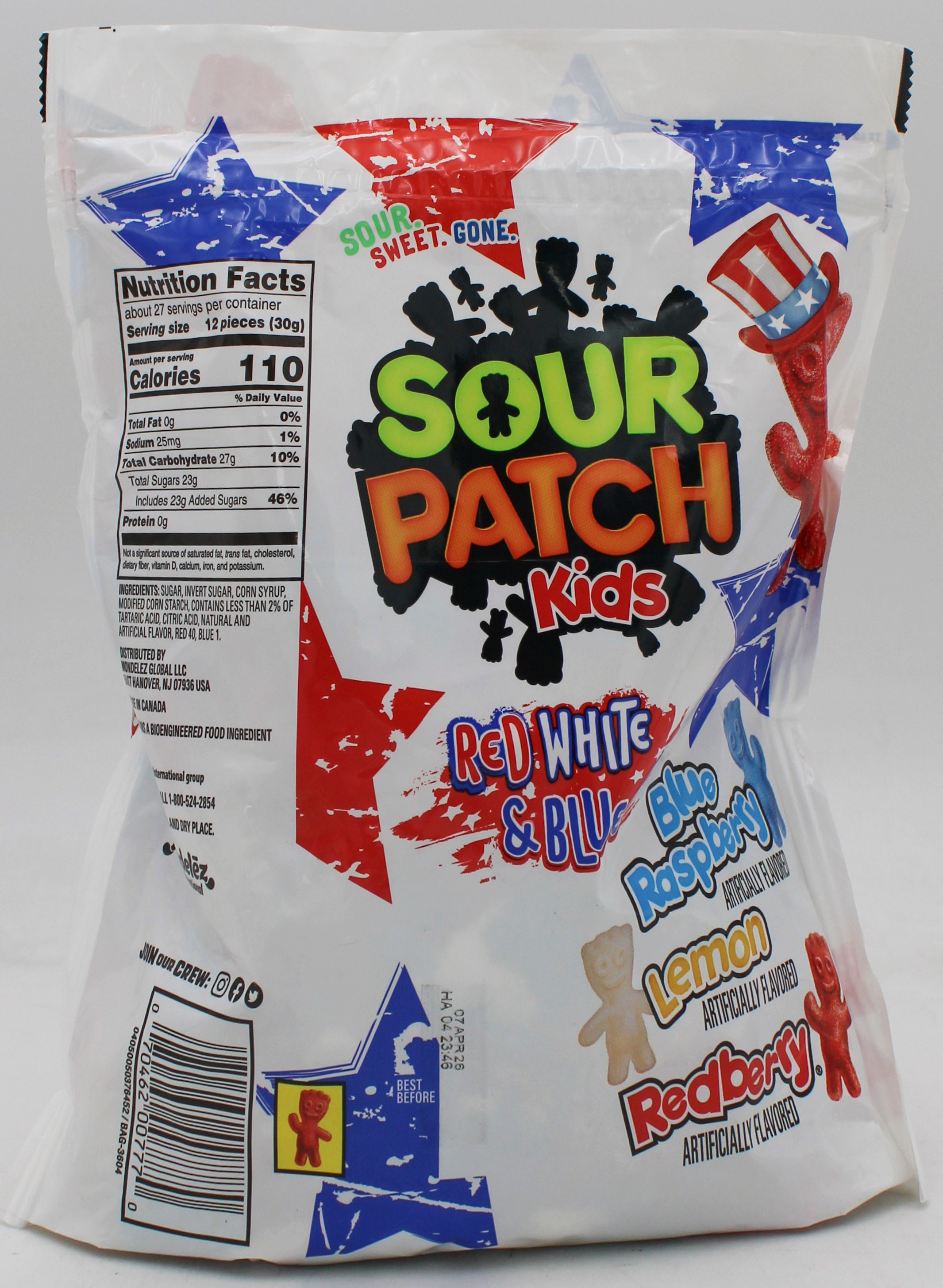 1.8LB SOUR PATCH KIDS RWB BAG 4  BB 4/7/26