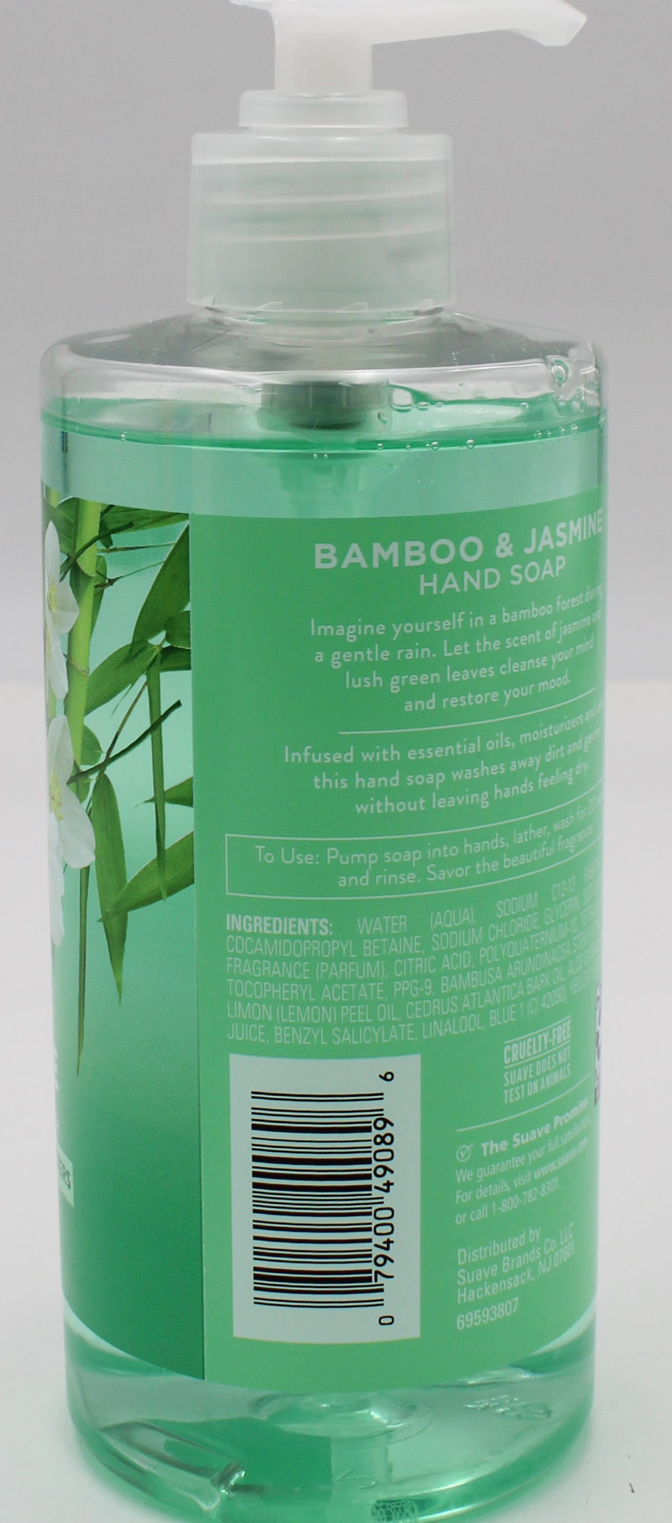 SUAVE Hand WASH BAMBOO + JASMINE 13.5oz
