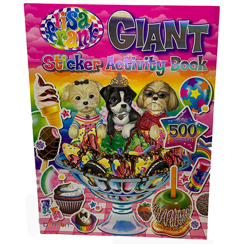GIANT STCKR/ACTVY BOOK-LISA FRANK