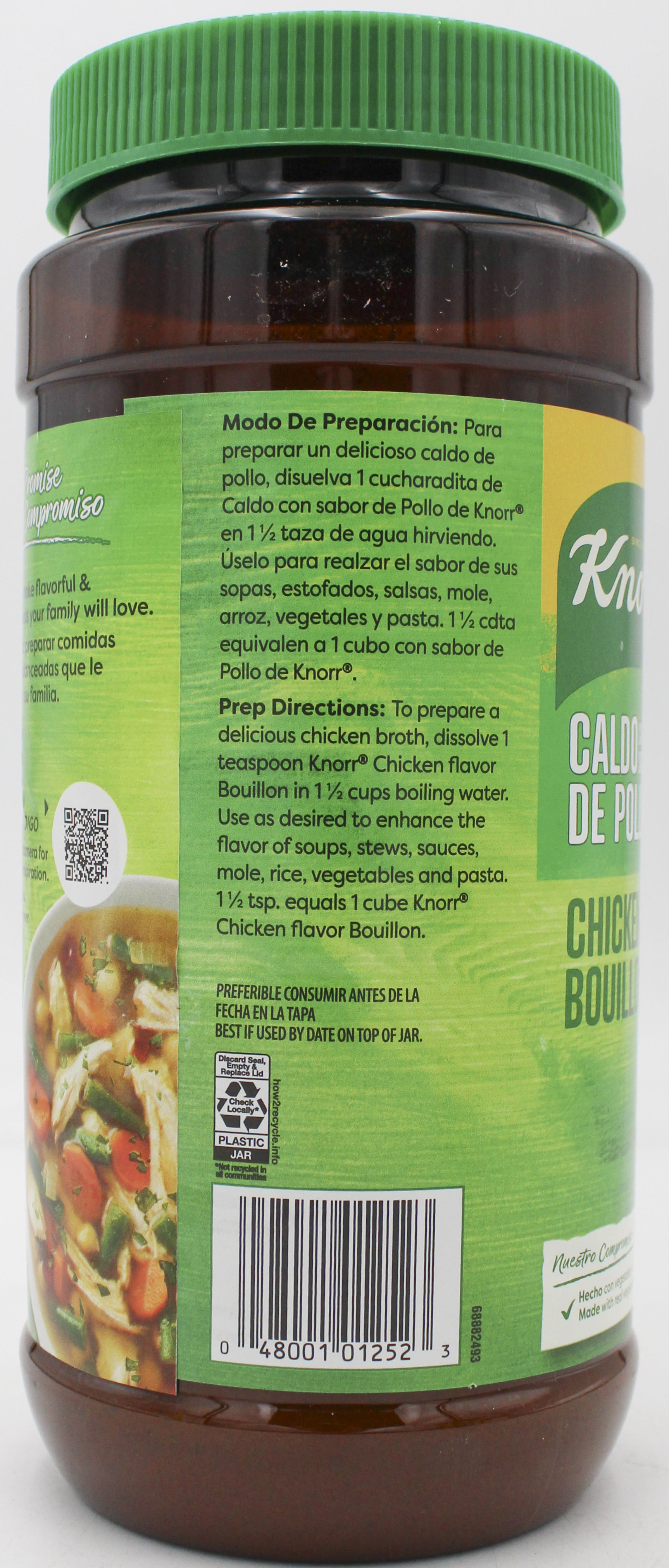 KNORR MEXICAN BOUILLON CHICKEN PALLET 2.53LB