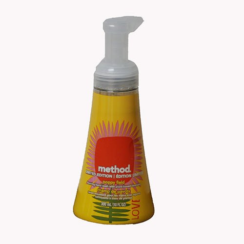 METHOD FOAMING HAND WASH 10OZ-POPPY FIELD