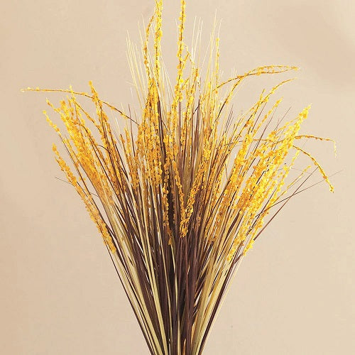 YELLOW TIPPED GRASSES 31"L